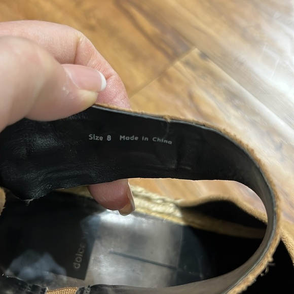 Dolce Vita Suede Platform Wedge Sandals - Picture 8 of 11